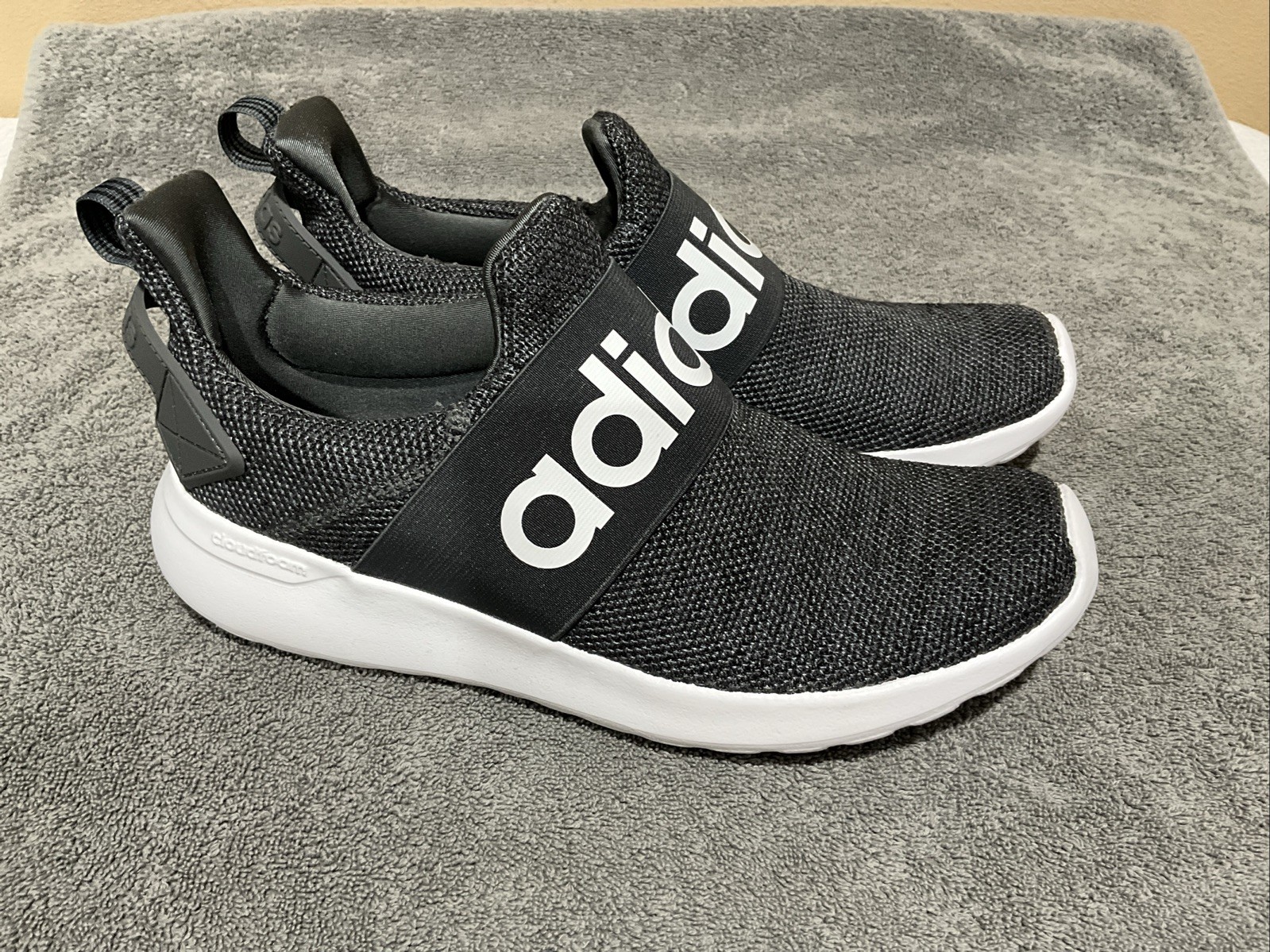 Adidas Shoes Womens 9.5 Lite Racer Adapt Athletic Training Sneakers FV8601 Gray!