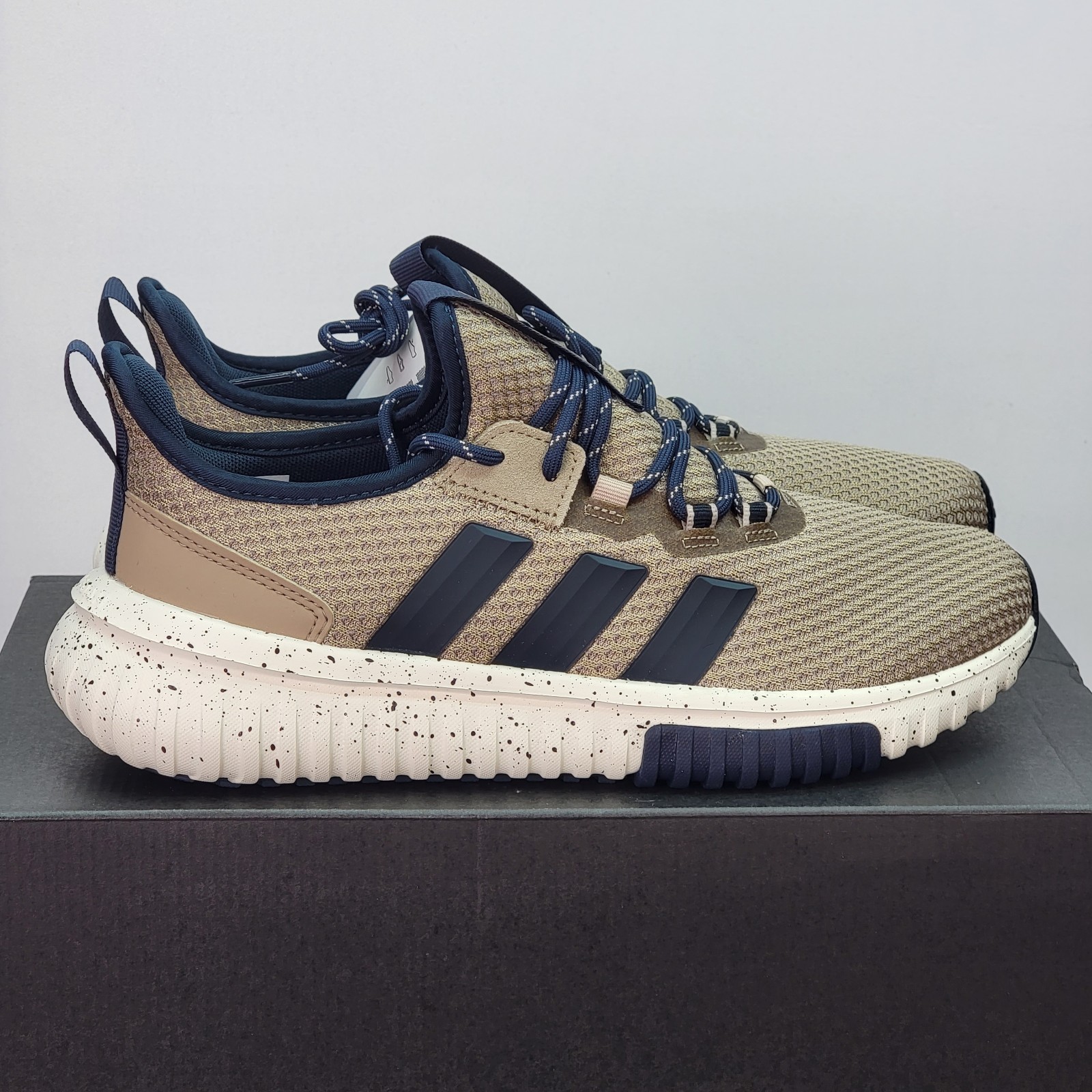 Adidas Kaptir 4.0 Men’s Size 13 Running Shoes Brown Athletic Footwear Sneakers