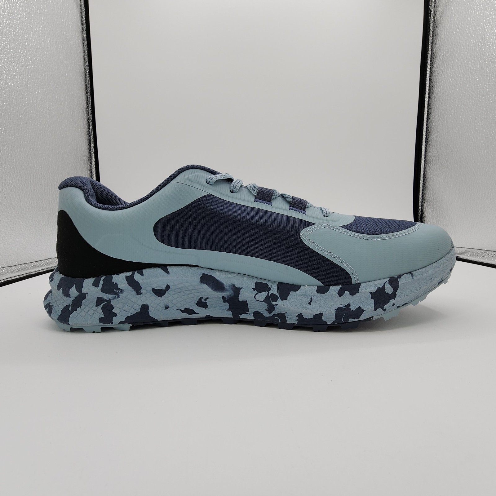 Under Armour UA Bandit Trail 3 Running Shoes Mens 10.5 Downpour Gray NEW READ