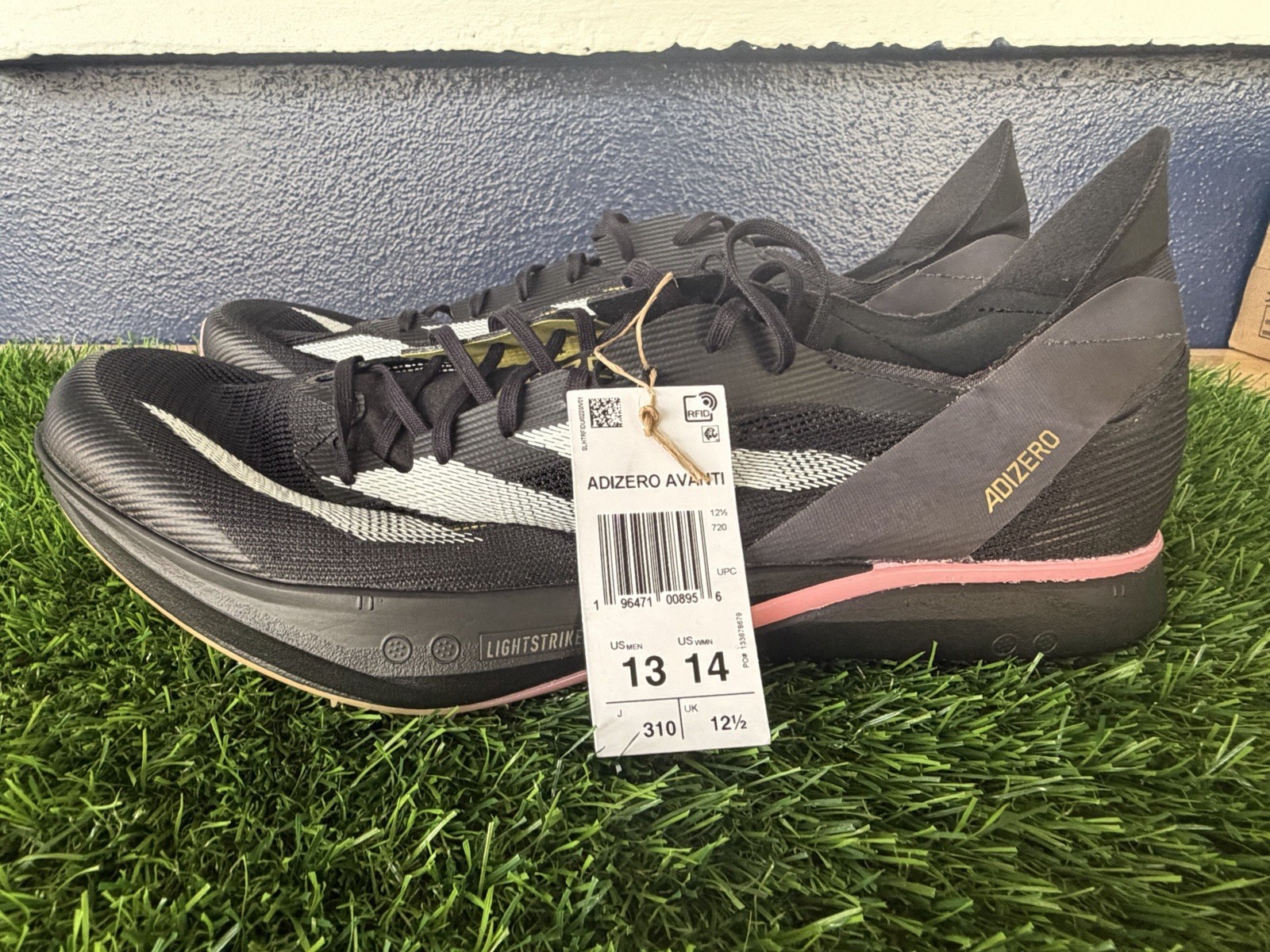 Adidas Adizero Ambition Track & Field Shoes NO SPIKES IG9905 Size 13