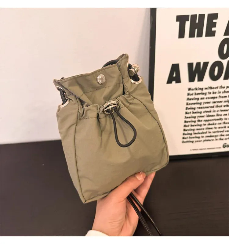Versatile Crossbody Bag Soft Mini Phone Wallet Multifunctional Square