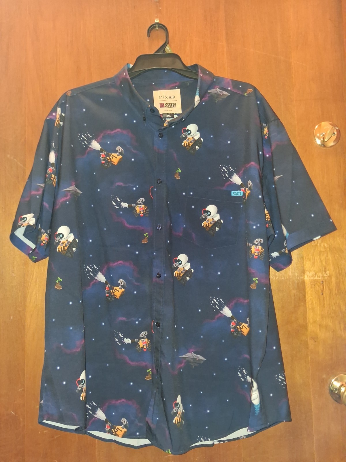 RSVLTS Pixar WALL E EVE Define Dancing Kunuflex Disney Walle Shirt Men’s 3XL