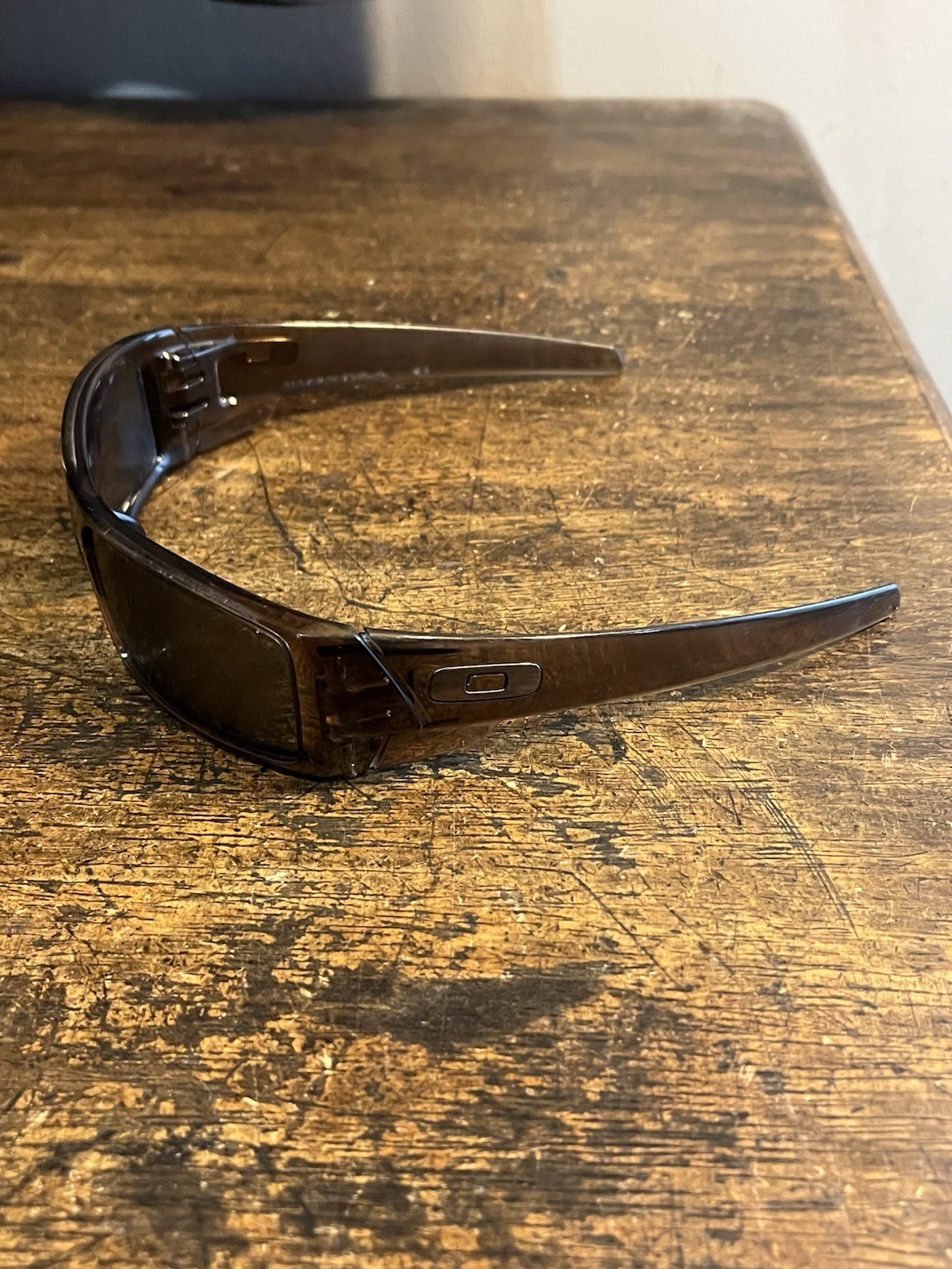 Oakley Gascan Transparent Sunglasses. Frame Only READ