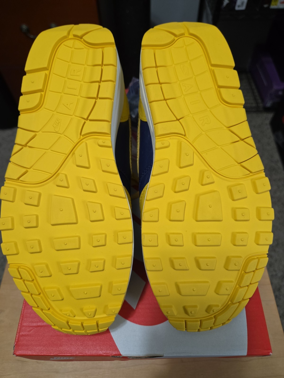 Air Max 1 PRM Michigan “Head To Head” FJ5479-410 Sz 6M/7.5W New W/ Box