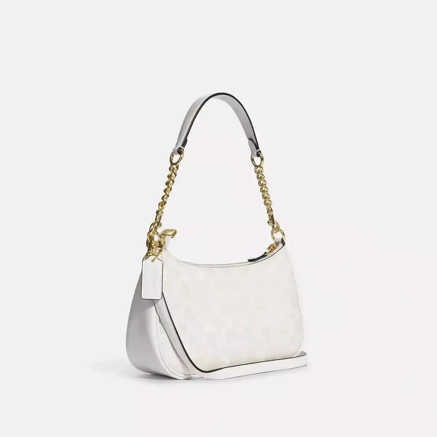 COACH Teri Shoulder Bag CA548 in Signature Canvas white Free Shipping