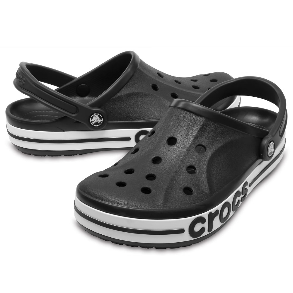 Crocs Bayaband Clog Unisex Adult Black Slip-On Lightweight Comfort