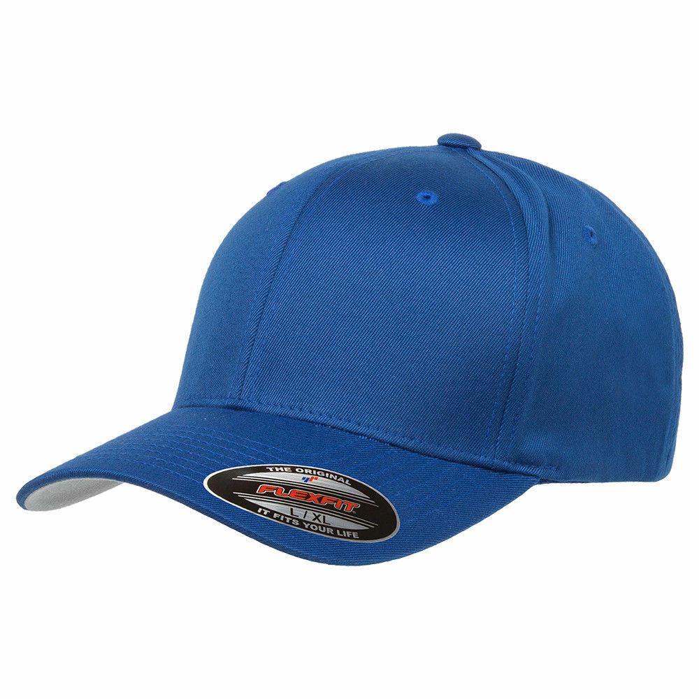 FLEXFIT Structured Twill Hat FITTED Size S/M L/XL 2XL Sport Baseball Cap 6277