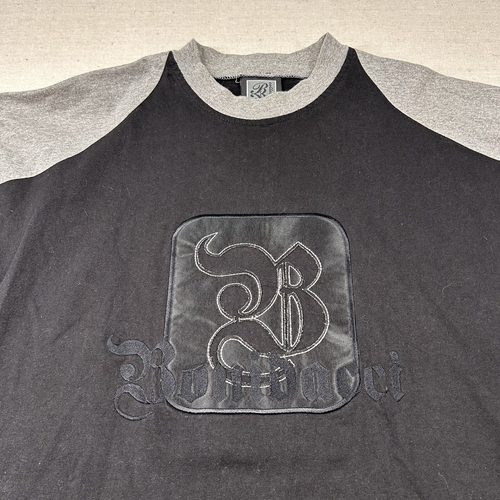 Vintage Bonidacci Bionzo Shirt Mens 2xl Hip Hop Colorblock Grunge Skater 90s USA