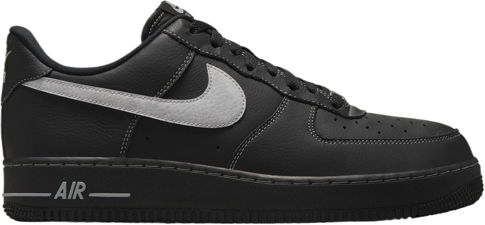 Air Force 1 07 Mens Lifestyle Shoes (Black/Wolf Grey/Black/Black) Size 10.5 – Bl