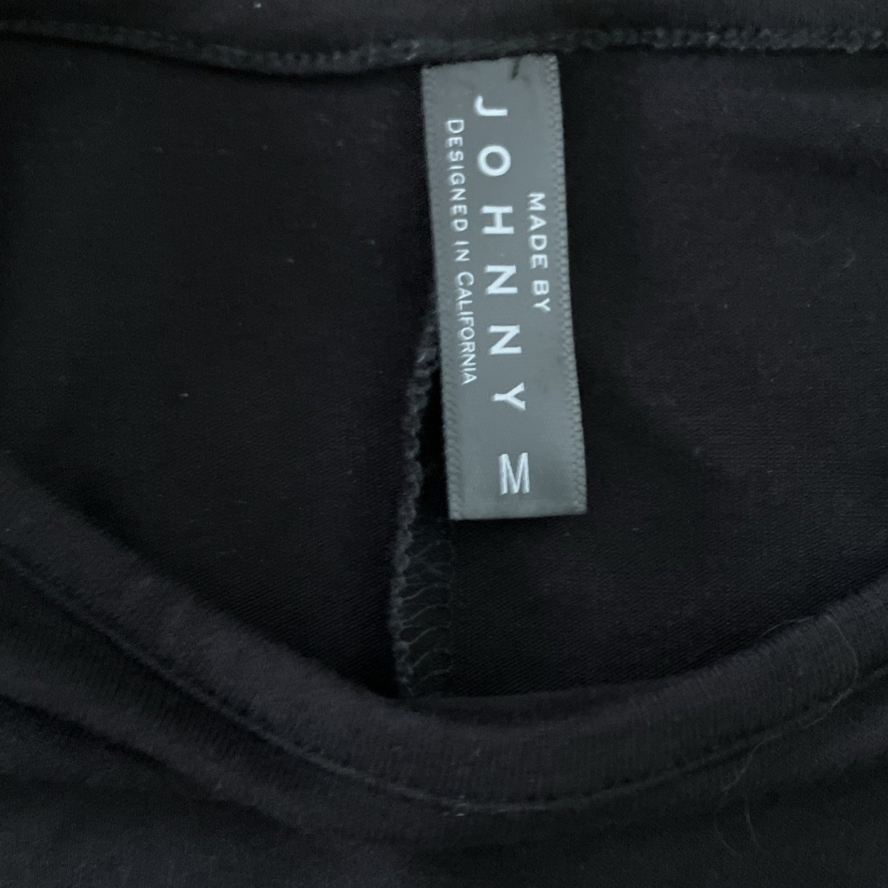 Made by Johnny Women’s Scoop Neck Half Sleeve Batwing Dolman Rayon Top Black Med