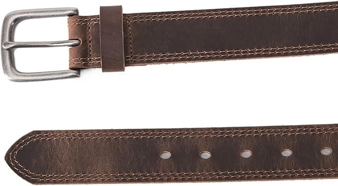 VATAN Men’s Full Grain Leather Belt Handmade Casual Jeans Belt Gift Box