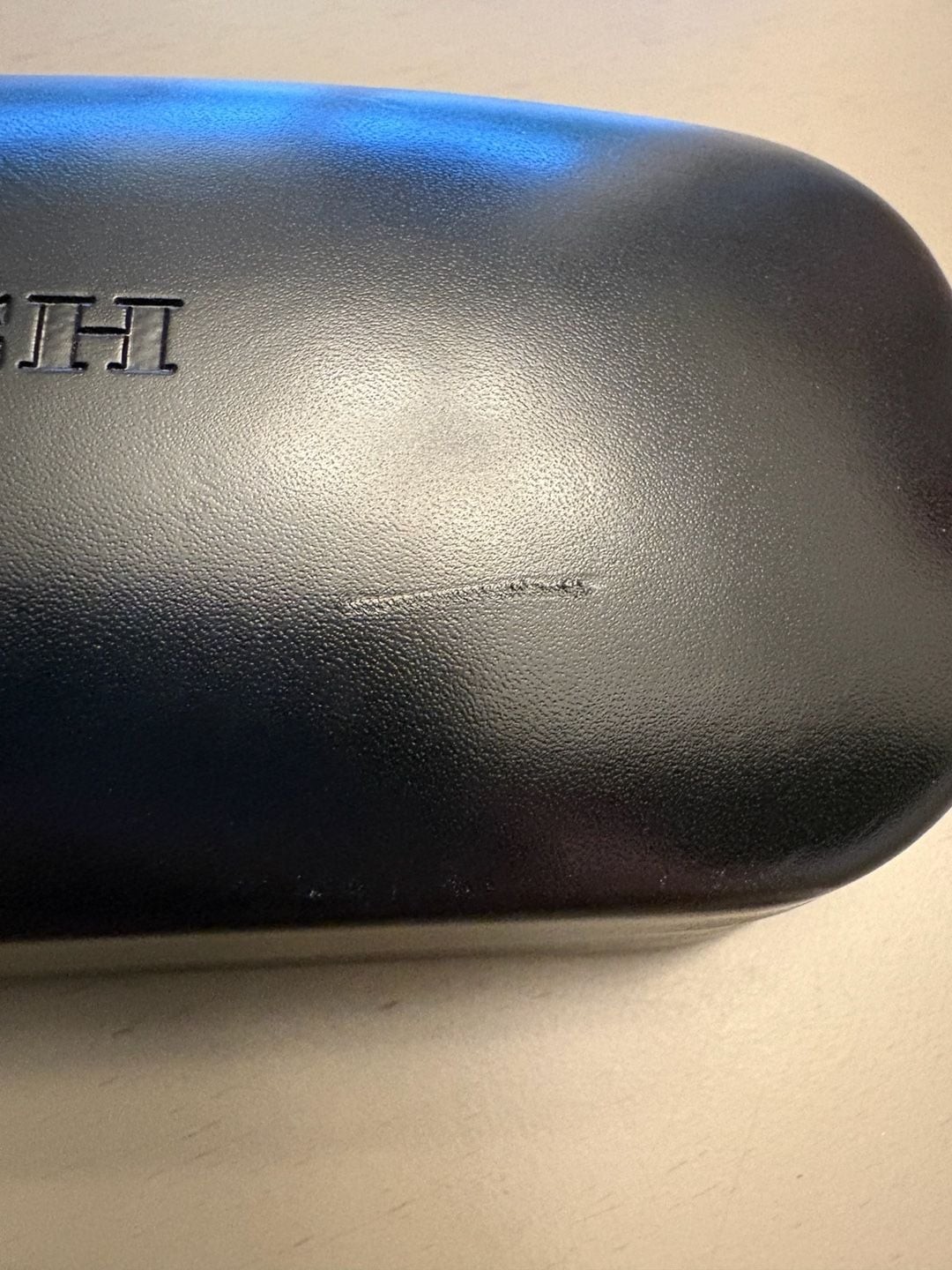 Coach New York Black Hard Shell Eyeglass Case