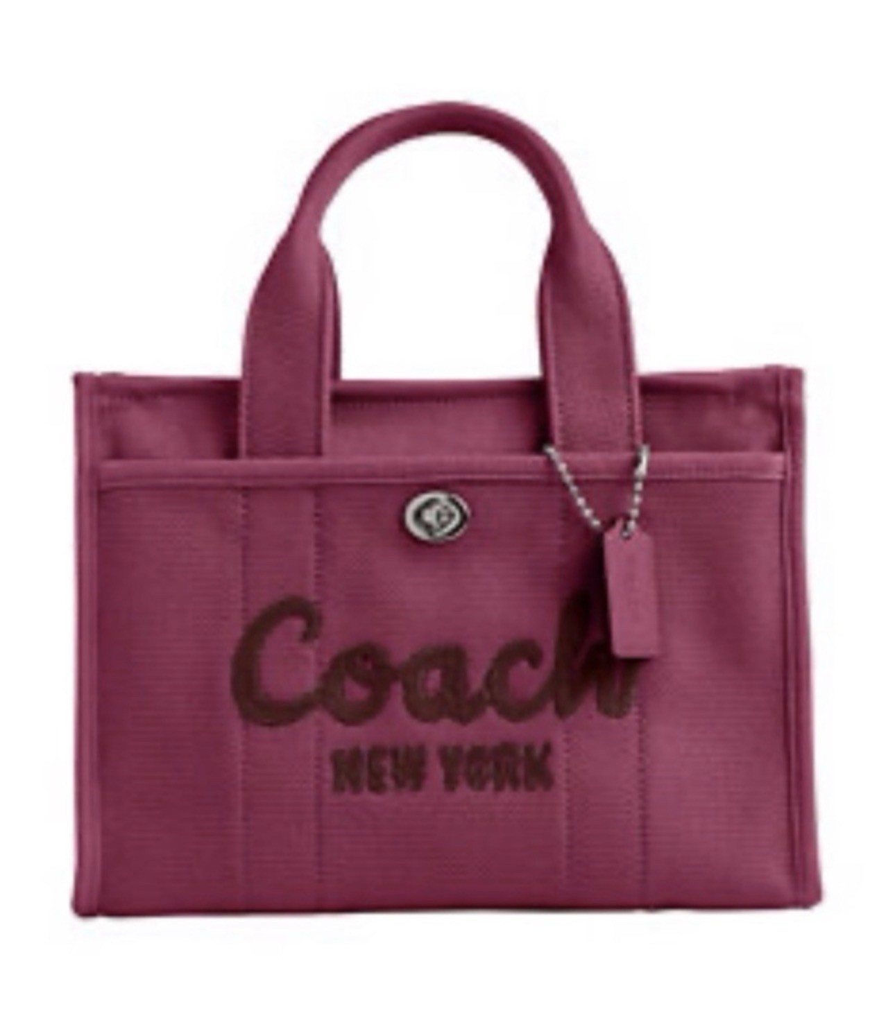 Coach Cargo 26 Logo Canvas Tote