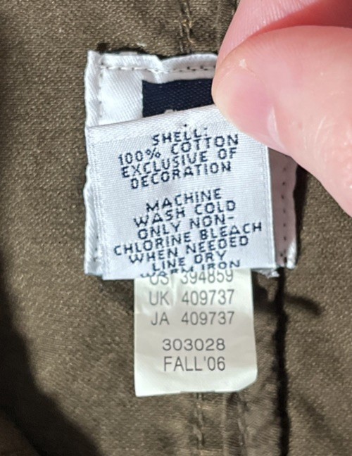 Vintage Gap Brown/Dark Olive Field Jacket Mens Size Large *FREE SHIPPING*