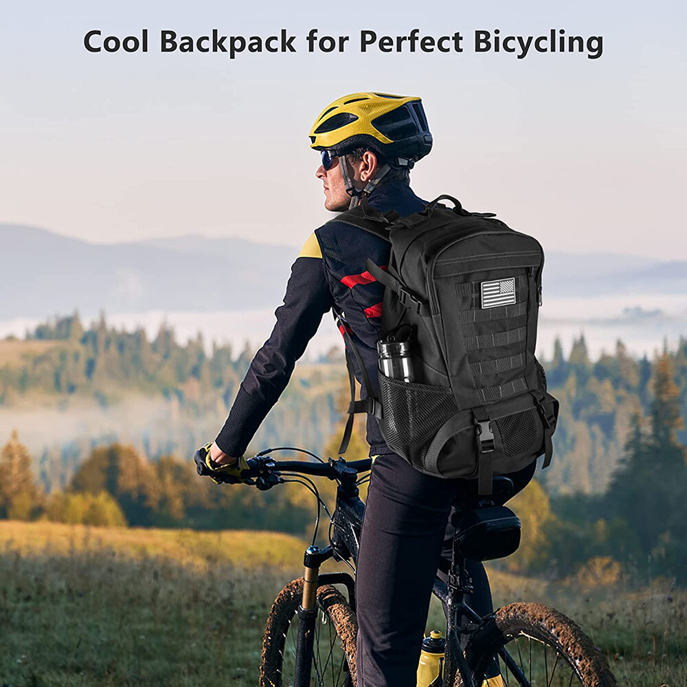 Jueachy Tactical Backpack Men Hiking Pack Molle Rucksack Waterproof 30L Bag
