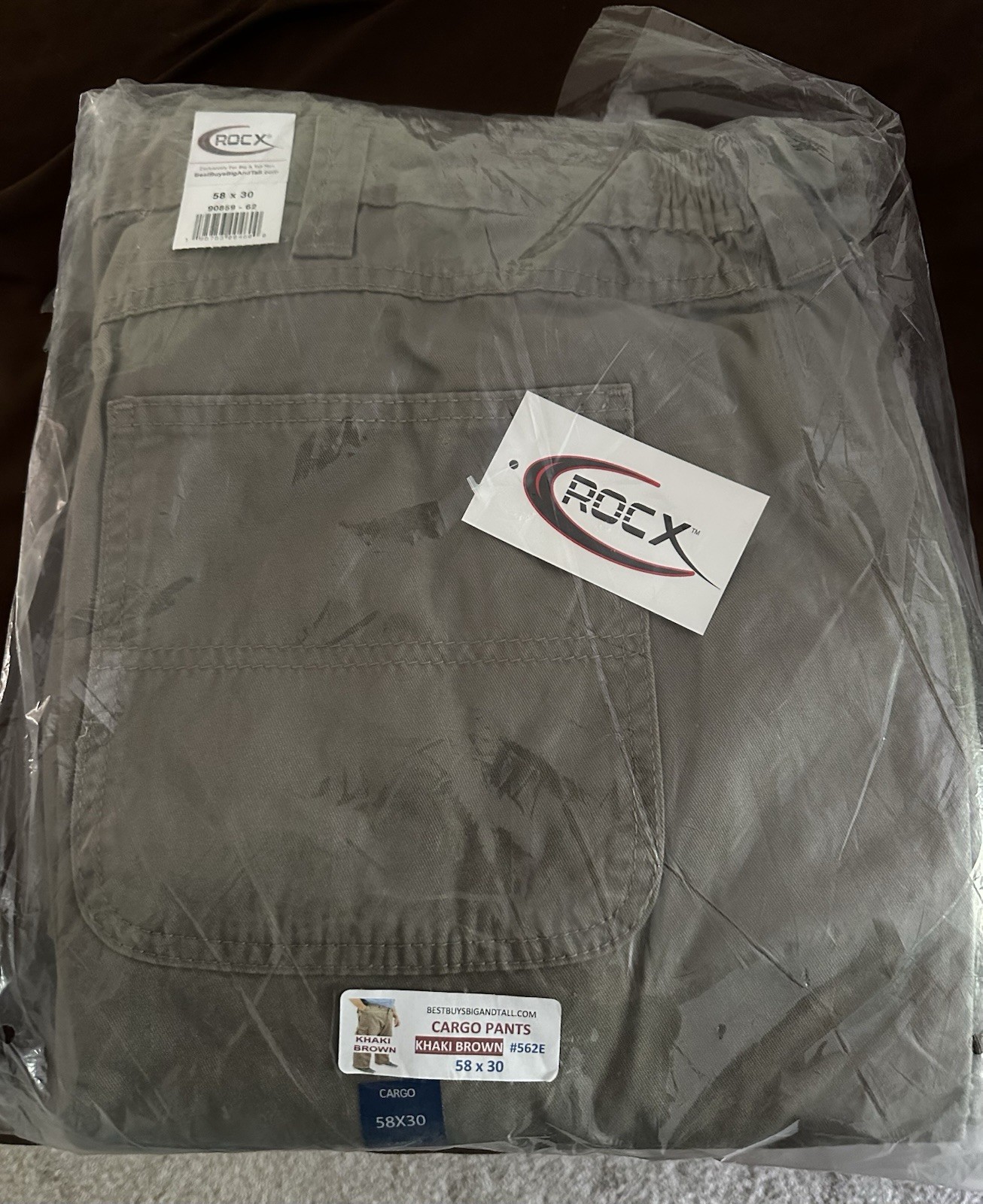 ROCXL Big and Tall Cargo Pants