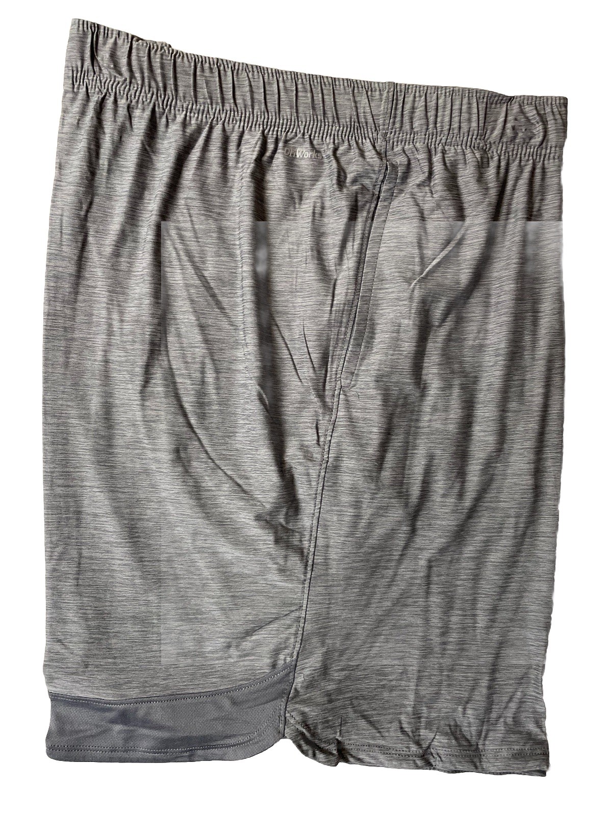 x3 Athletic Works Men’s 2XL (44-46) BlueCove Greystone Gray Heather Shorts NWT