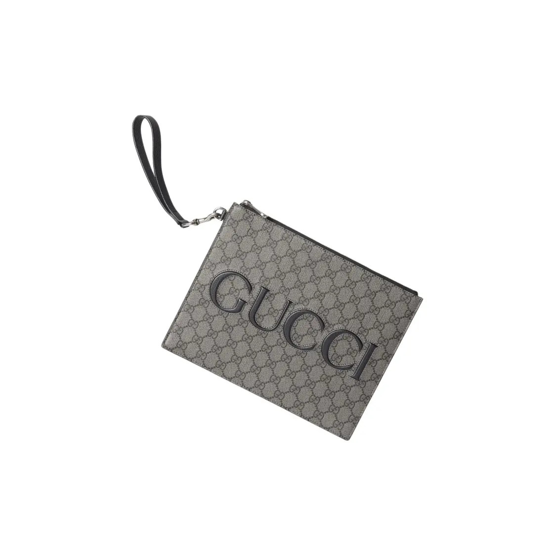 Gucci Brand Logo Zipper Open Supreme Canvas Bag Handbag Men’s 11x1x8.6 in