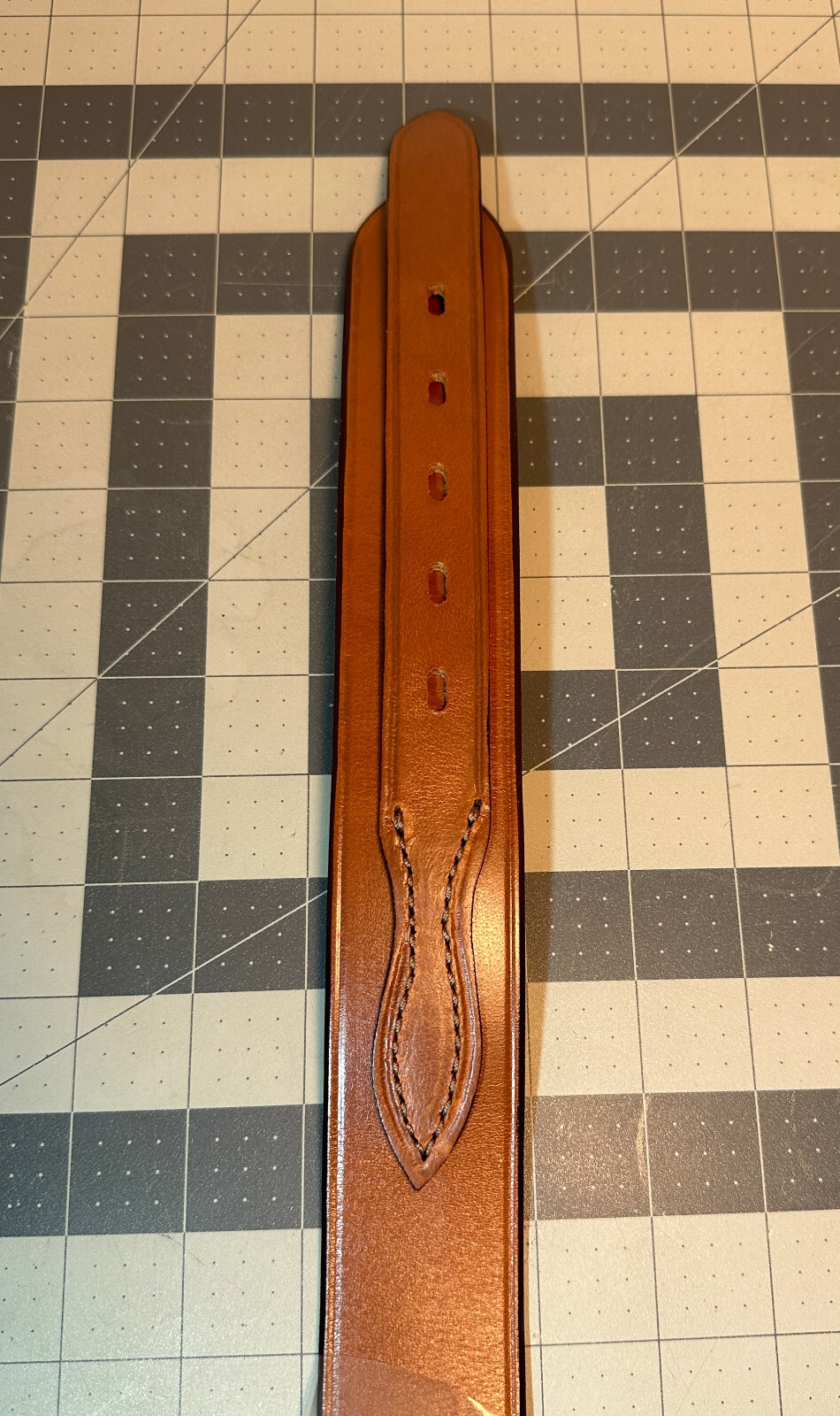 Bianchi B4 Ranger™ Belt, 1.75″ Width, Plain Tan, Brass Buckle, Size: 32″ | NEW