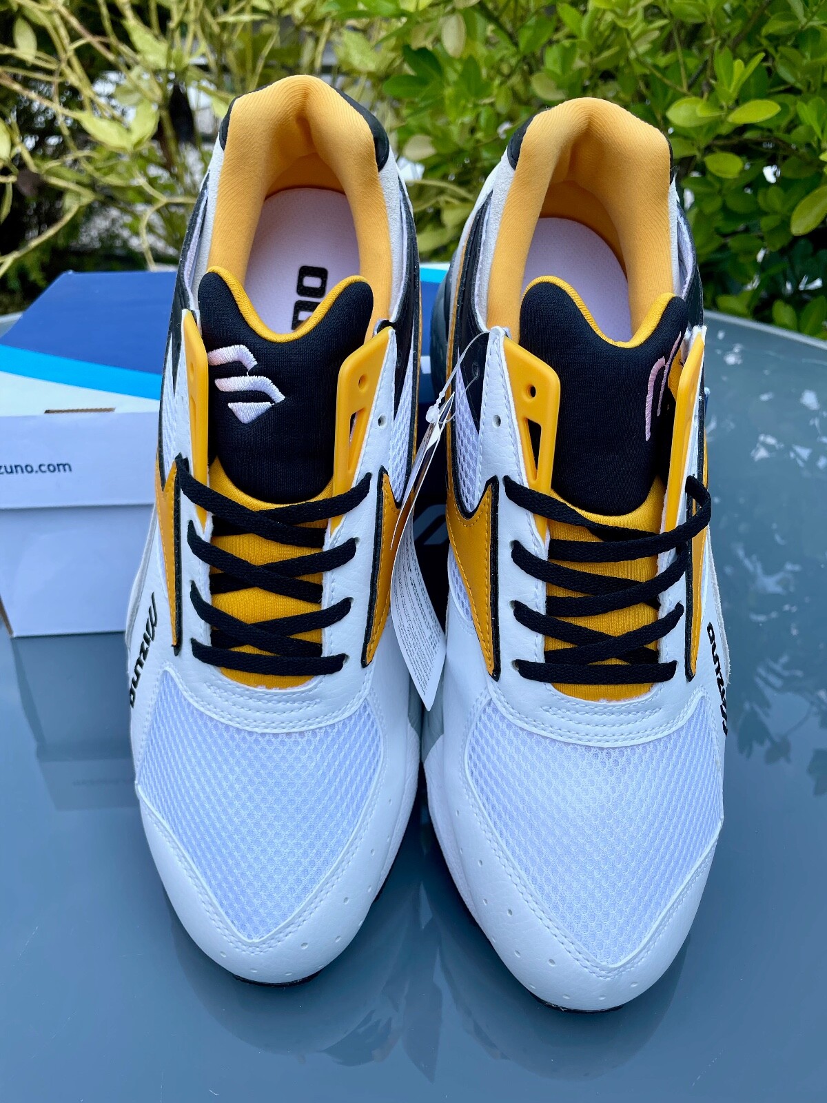 Mizuno Mondo Control White Yellow (2020) EUR 44.5 US 11 UK 10 D1GA201174
