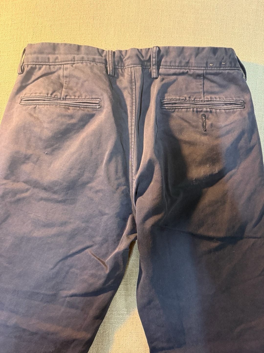 J.Crew Men’s Broken-In Chino Pants Navy Blue Size 30W x 30L