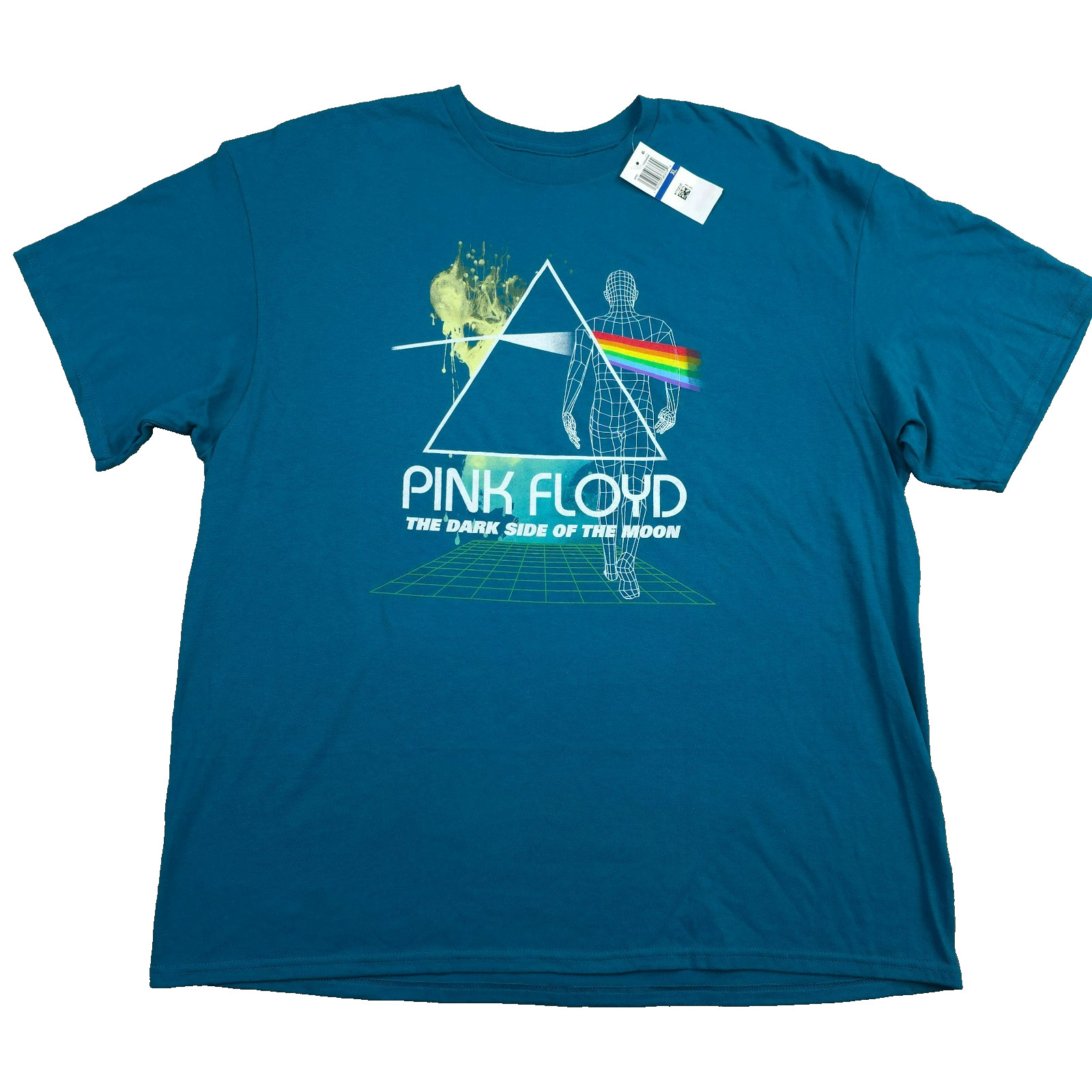 Pink Floyd Hybrid Men’s Short Sleeves T-shirt Evergreen XL