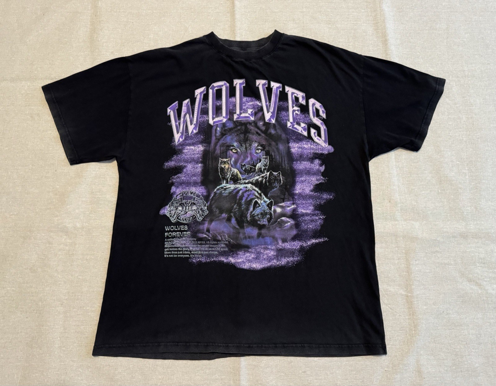 Wolves Darc Sport “Full Moon” Oversized Tee