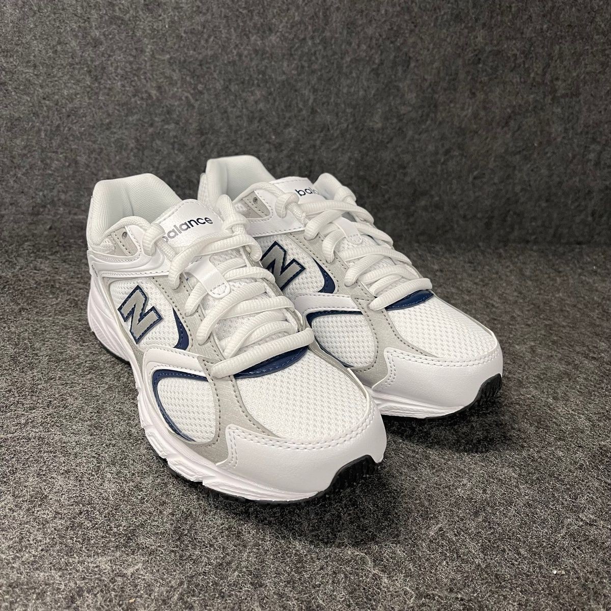 NEW BALANCE 408 Lace Sneaker Kids’ Size US 3.5 M White/Blue G4085LI