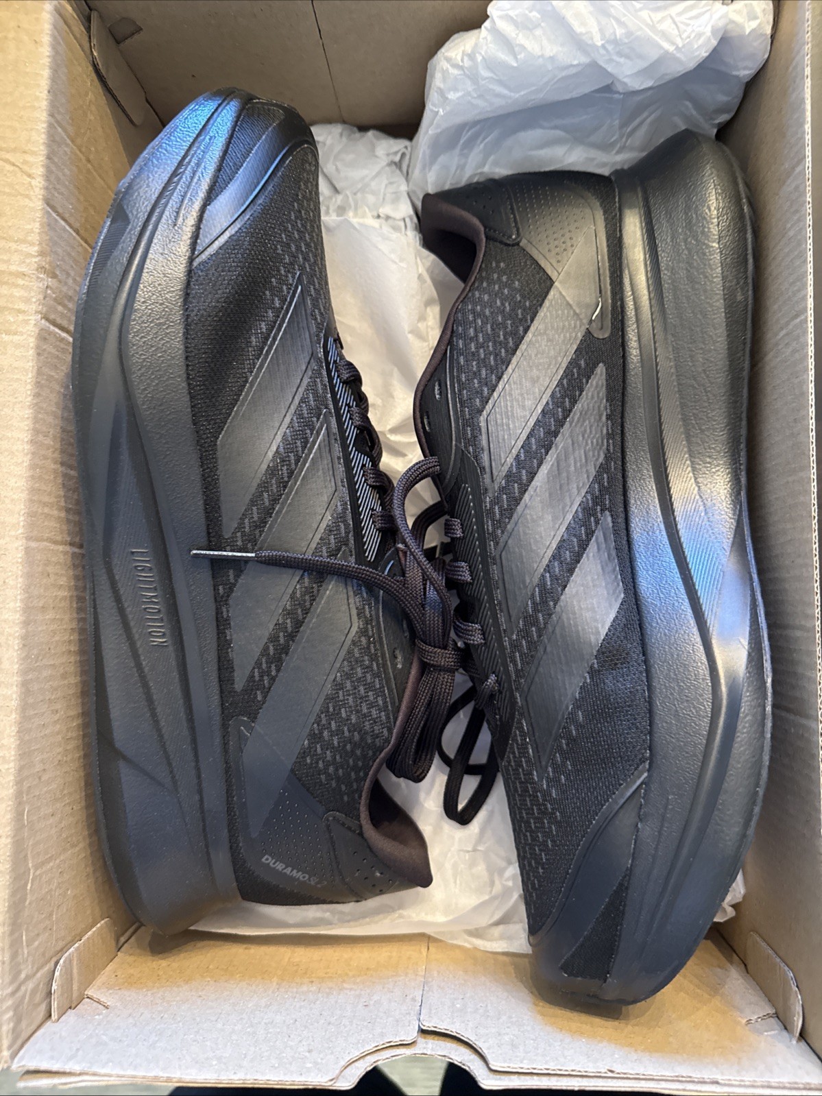 Size 11 Men’s adidas Duramo SL 2.0 Triple Black IH8217 Sneakers Shoes