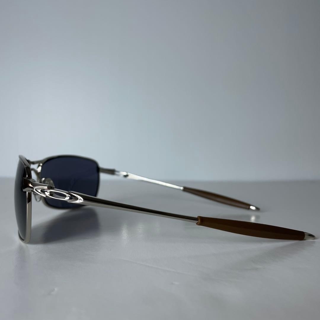 Oakley Crosshair 2.0 Sunglasses Silver Alloy Frame Authentic Vintage