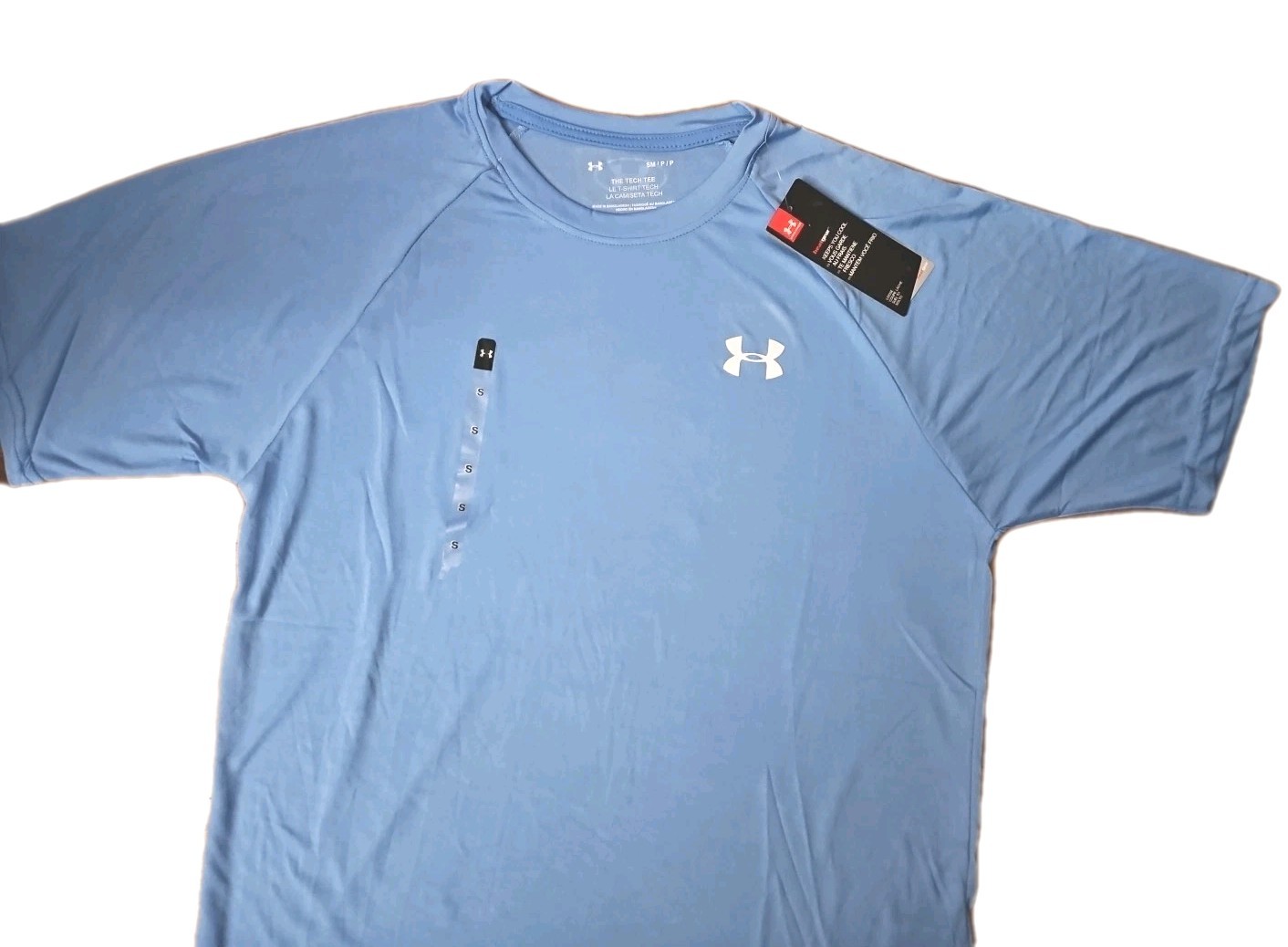 Under Armour Tech Tee Loose Men’s T-Shirt Short Sleeve Blue Sz Large NWT.