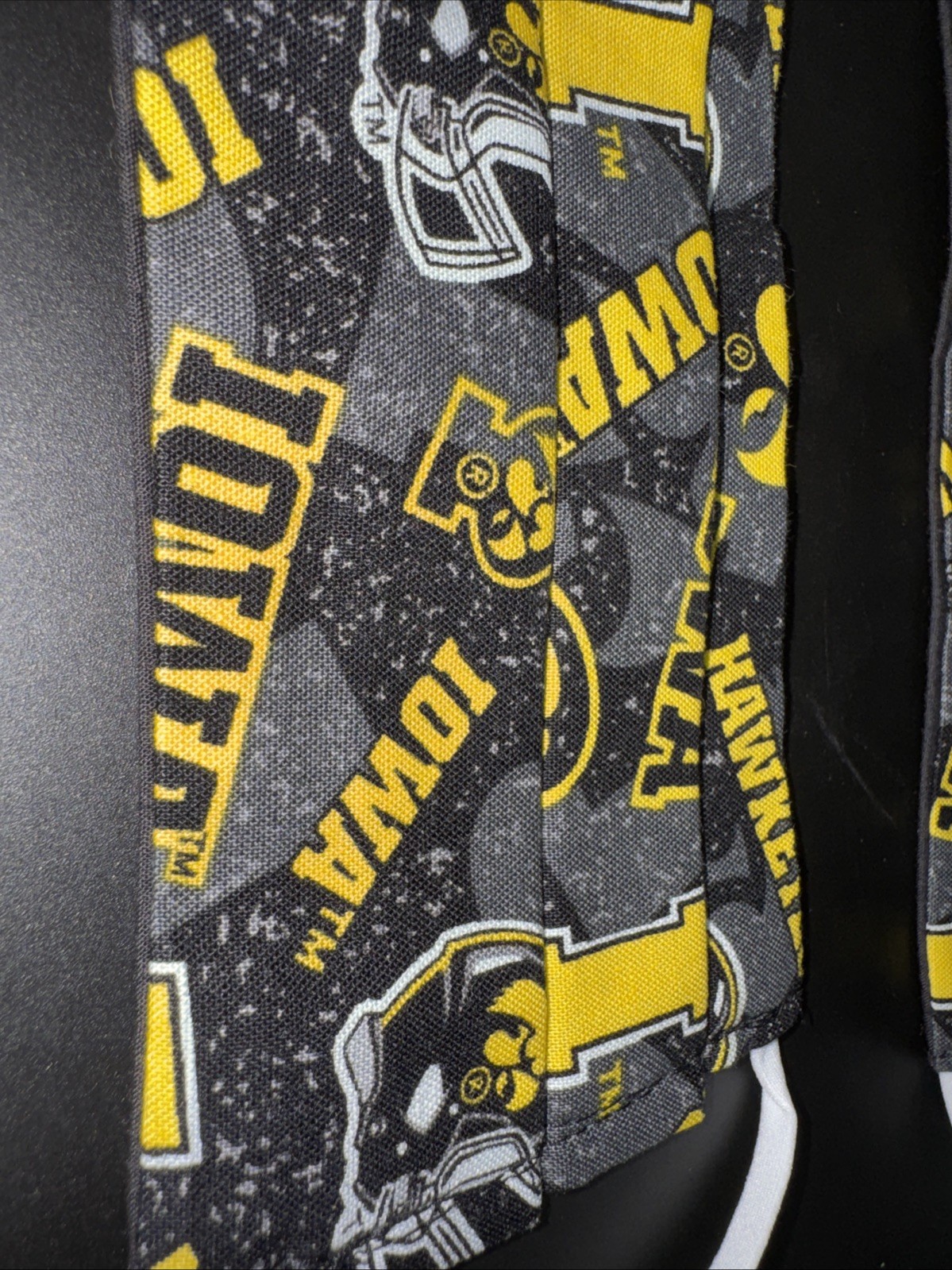 FOOTBALL TEAMS FACE MASKS HANDMADE FABRIC WASHABLE AND REUSABLE MADE IN USA