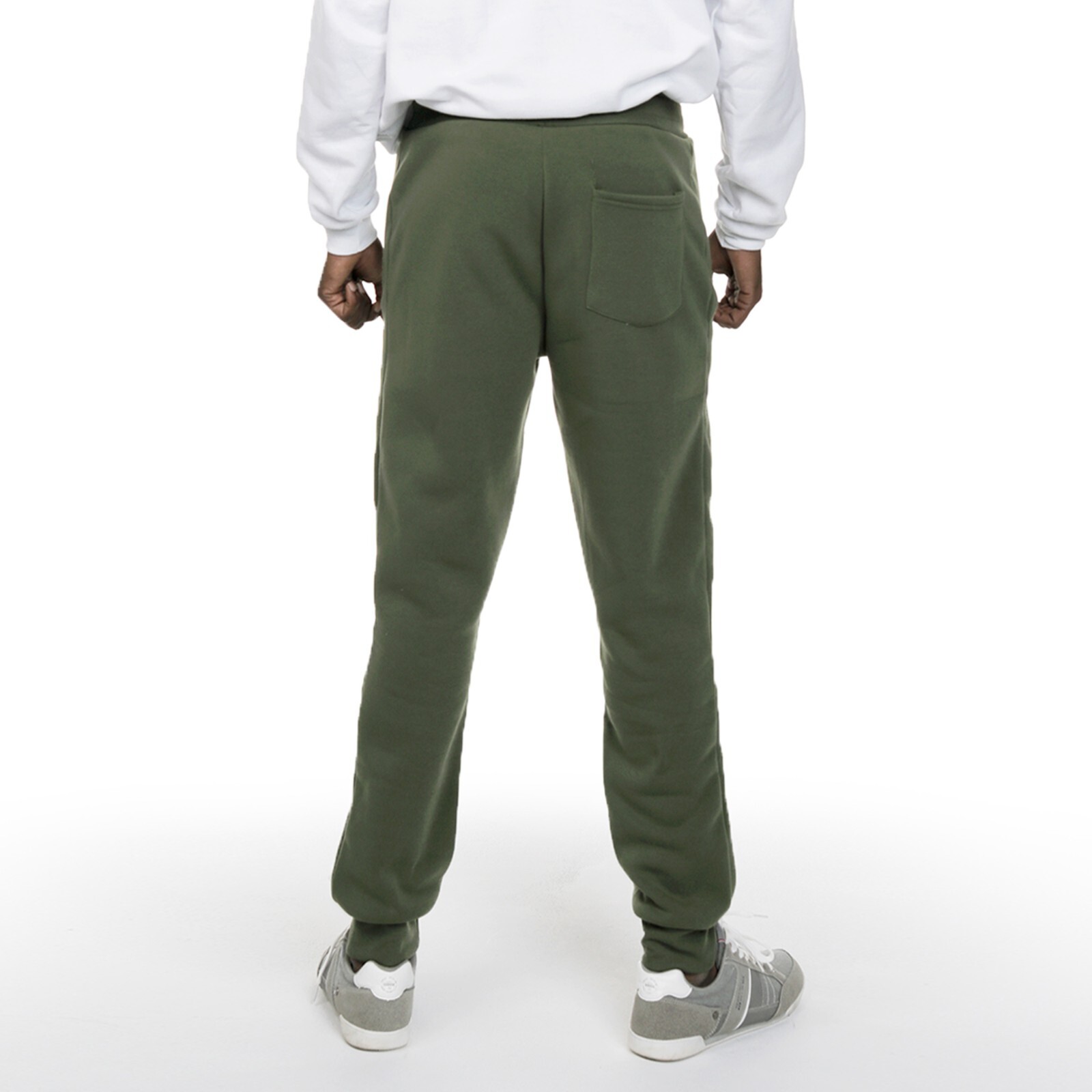 3 PACK: Men’s Fleece Lined Slim Fit Casual Tech Jogger Sweatpants Zipper Pockets