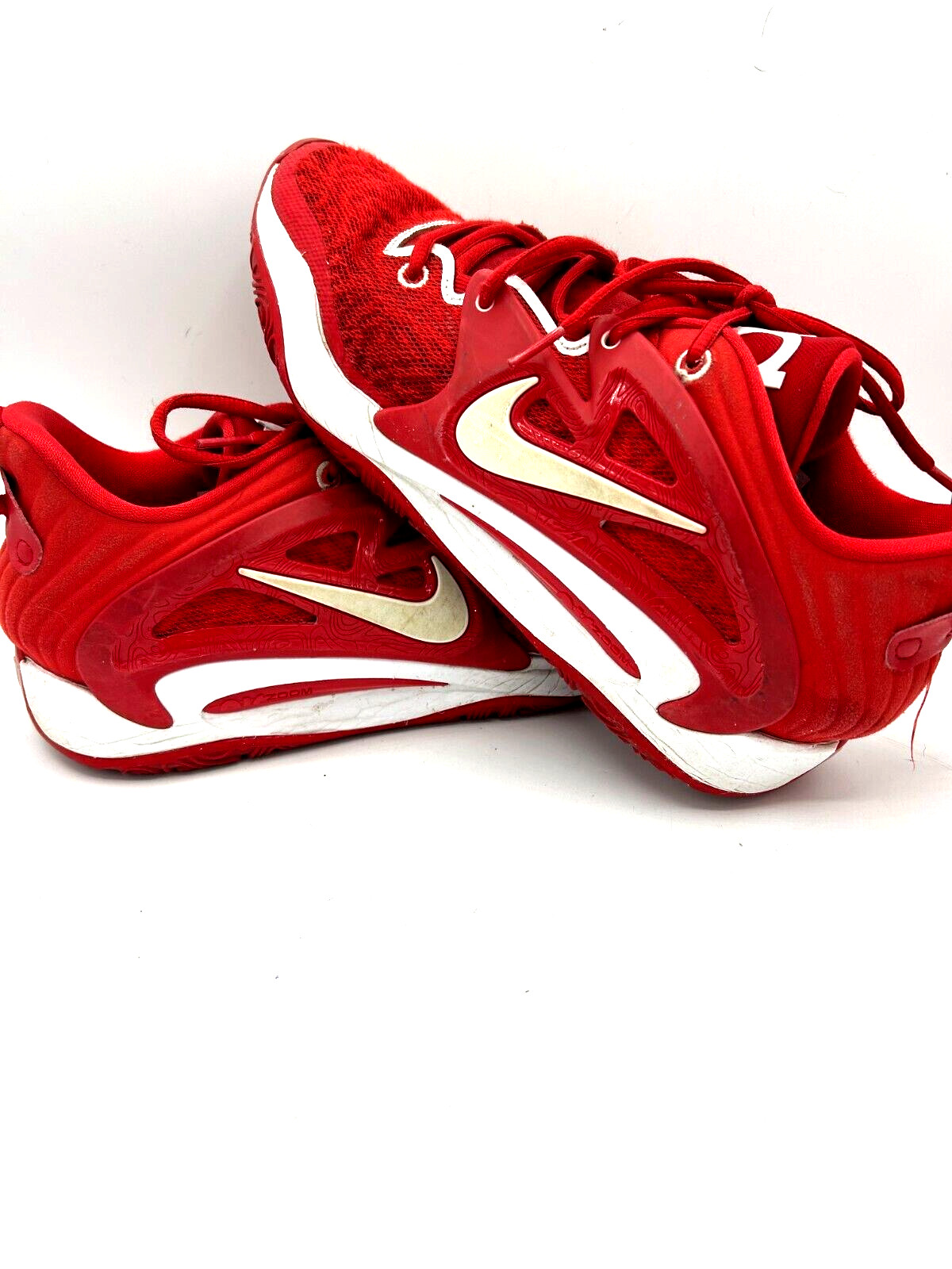 NIKE KD15 KD 15 TB KEVIN DURANT UNIVERSITY RED-WHITE DO9826-600 MEN’S SZ 10.5
