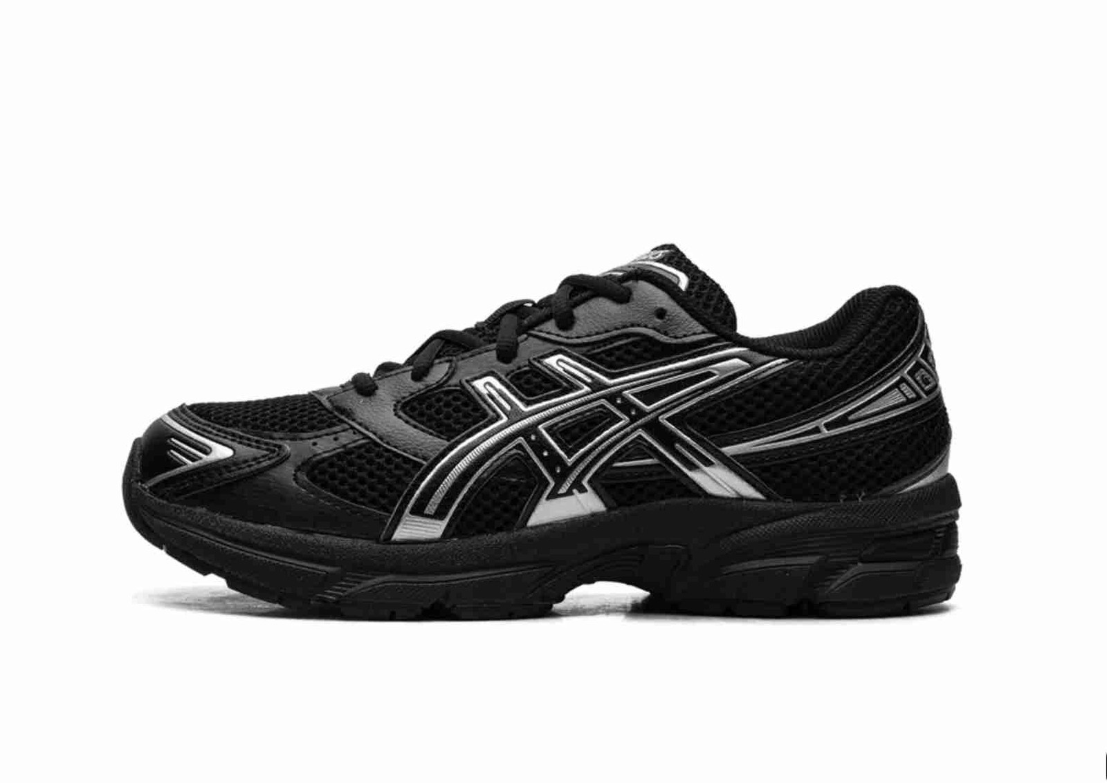 ASICS Gel 1130 Grade School Black Pure Silver 1204A169-001 Ship Now