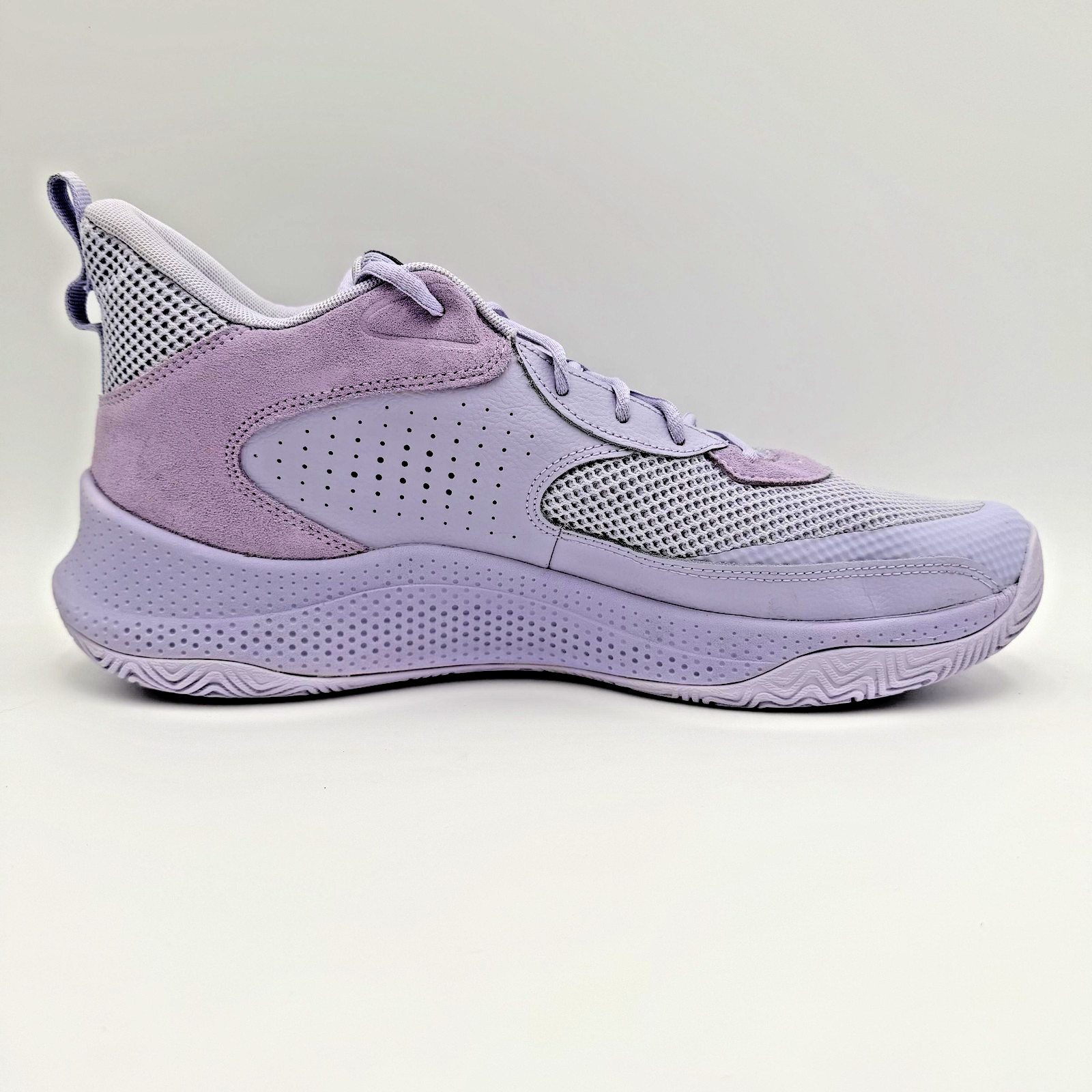 Under Armour Shoes Men’s Size 15 Purple Curry 3Z 24 SDE Basketball Sneakers