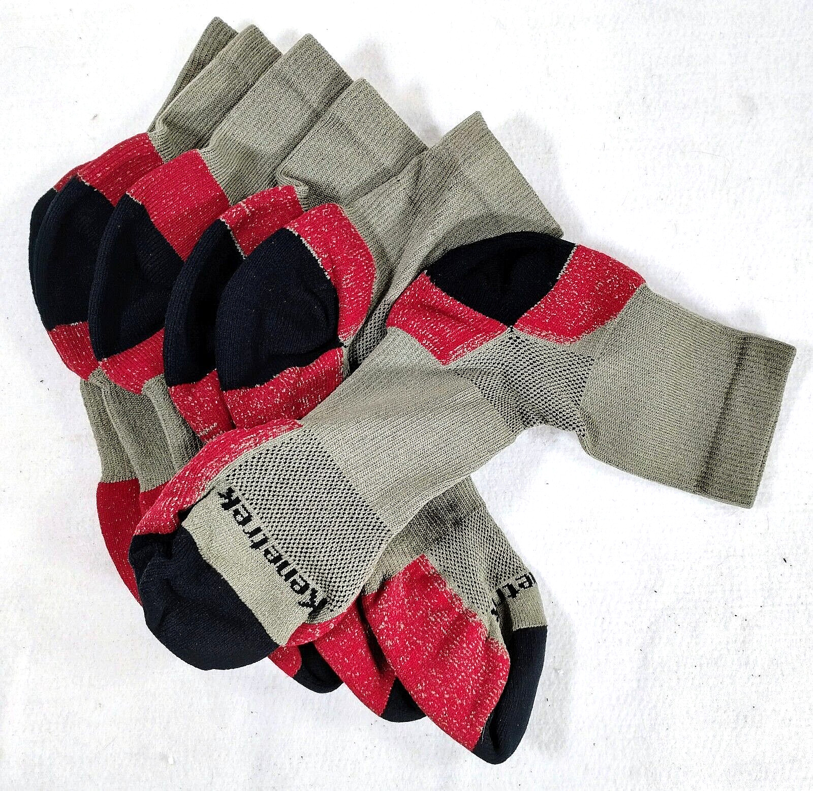3 Pairs Kenetrek Sonora Hiking Socks XLarge (13-15) KE-1583 XL (3 Pairs Socks)