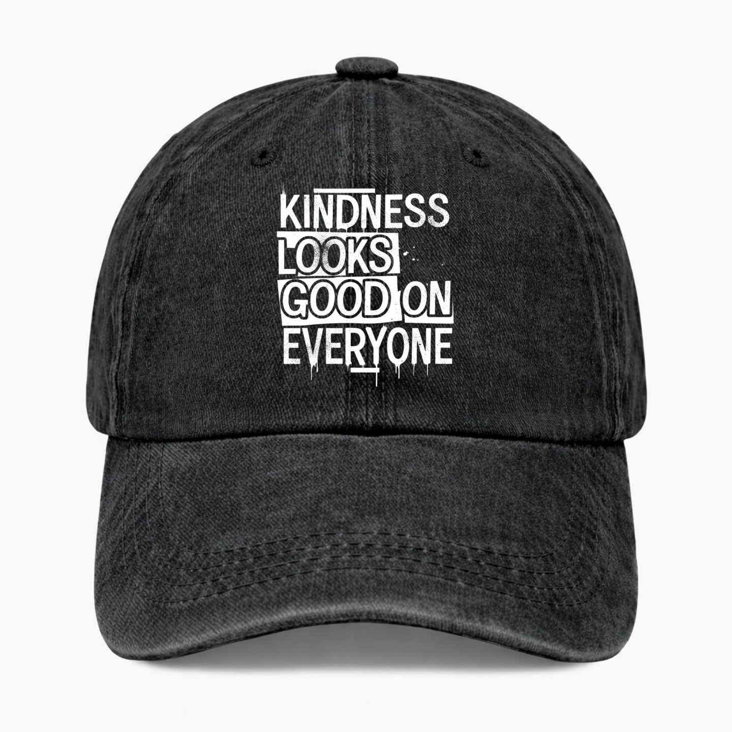 Inspirational Kindness Hat Positive Quote Cap Gift for Her Him Motivational Dad