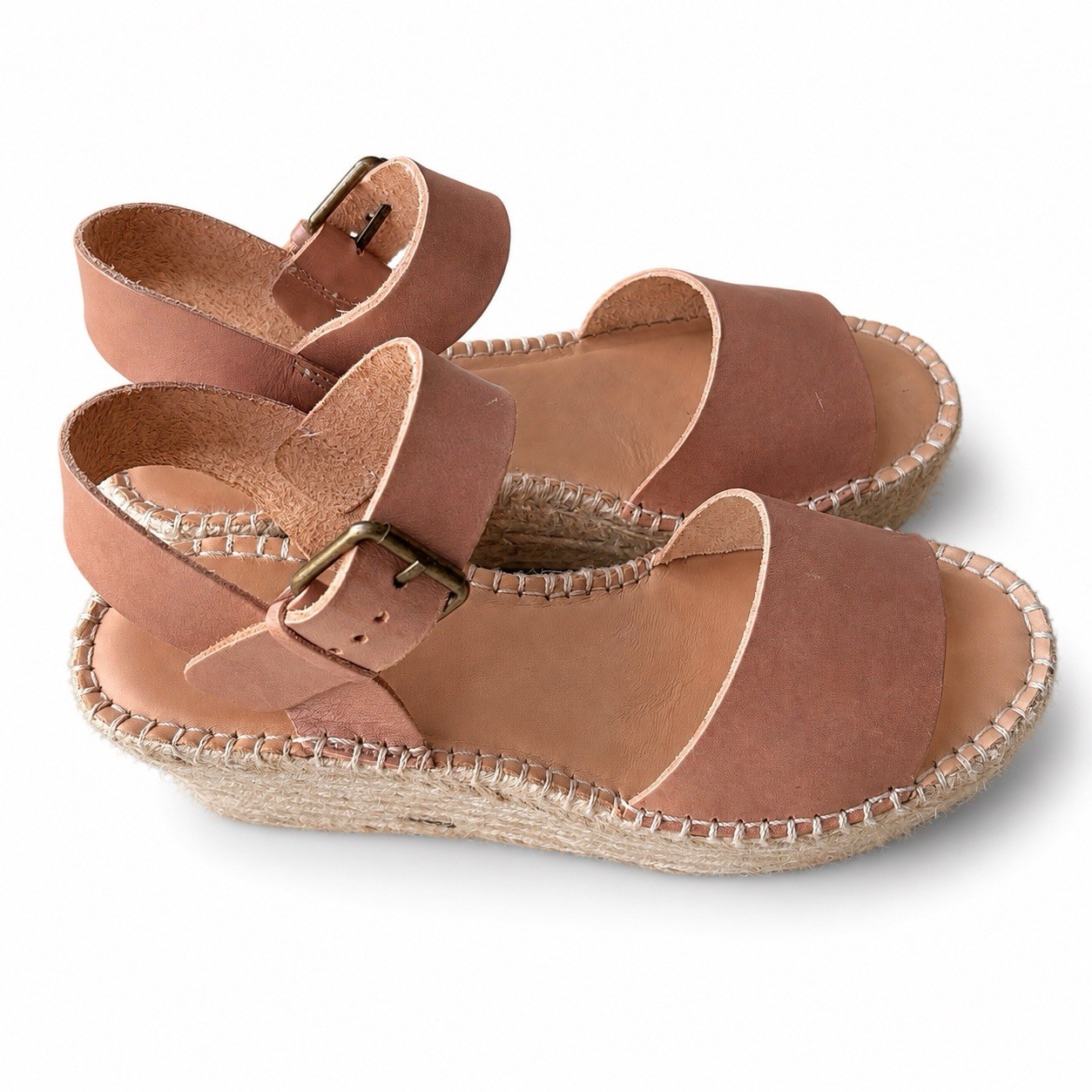 Soludos Minorca Platform Espadrille Sandals Women’s Size 7 Coastal Chic