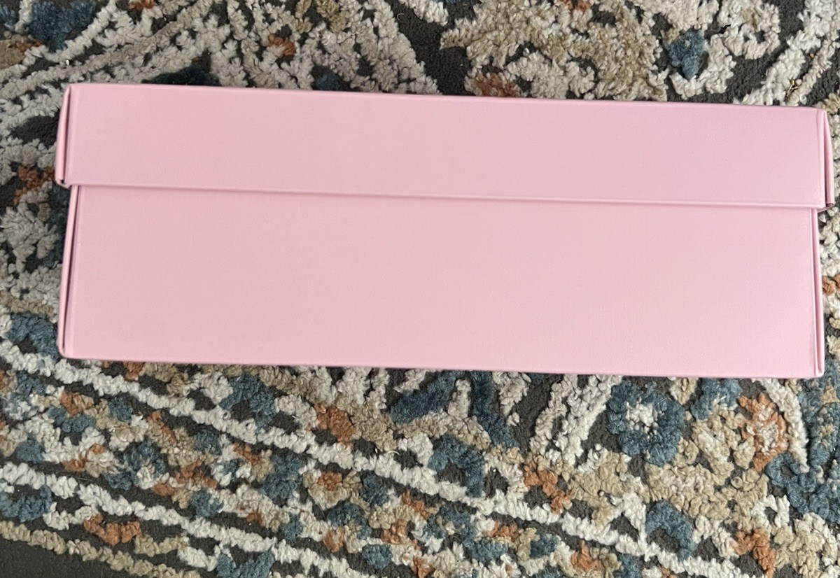 *SHOE BOX & DUST BAG ONLY*TORY BURCH SHOE BOX MINT WITH TISSUE 7.5 BON BON PINK