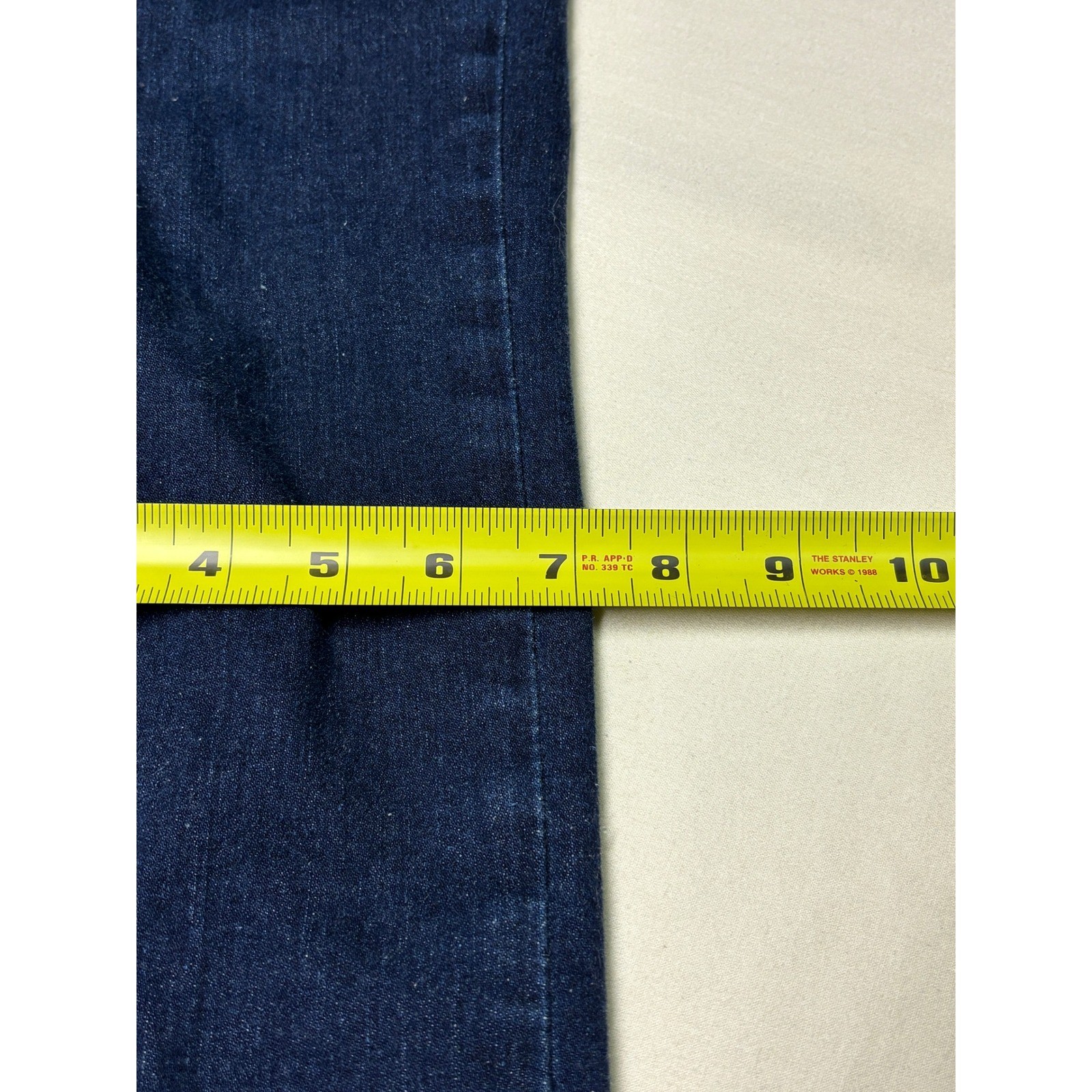 Levi Strauss Premium Big E 314 Shaping Straight Dark Denim Jeans Women 33X31