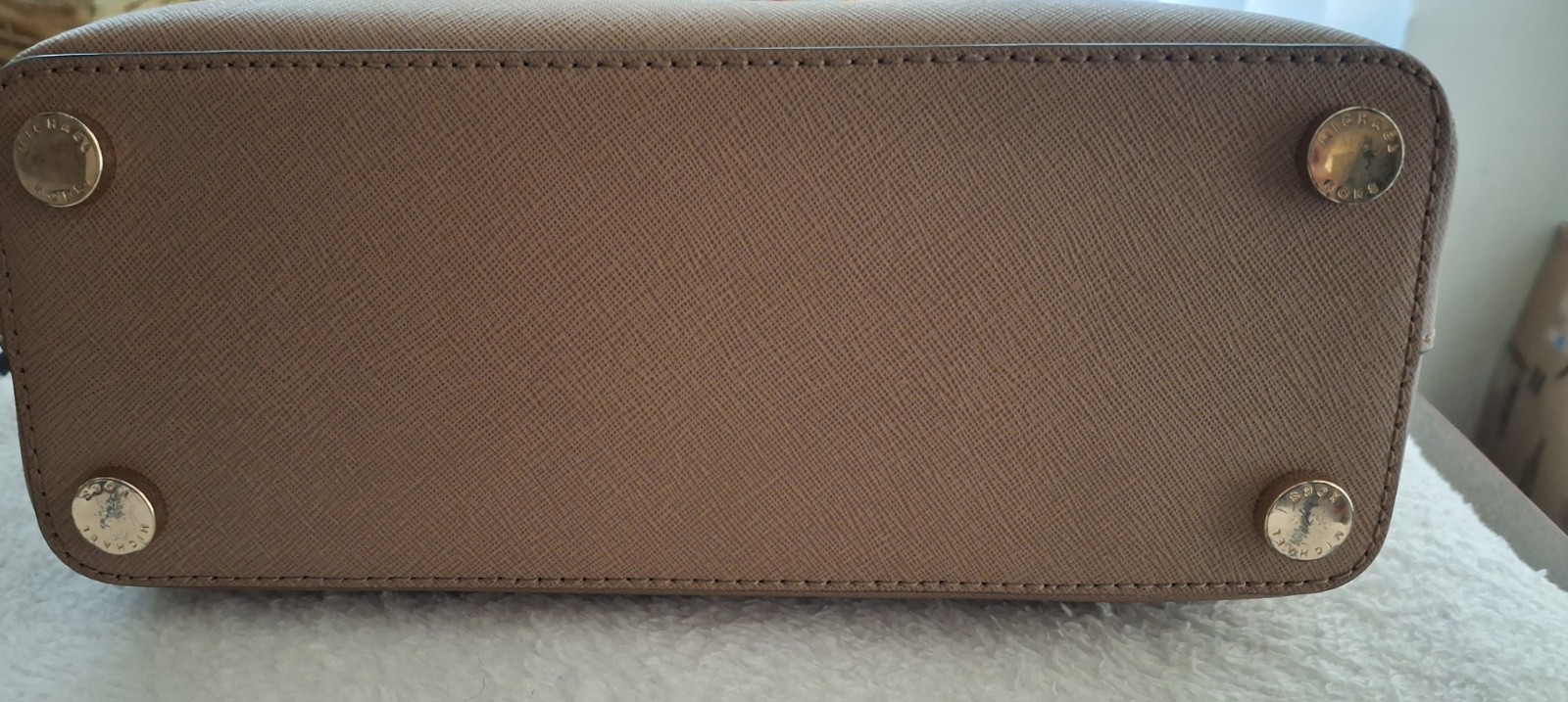 Michael Kors Sm Savannah Satchel Dark Khaki
