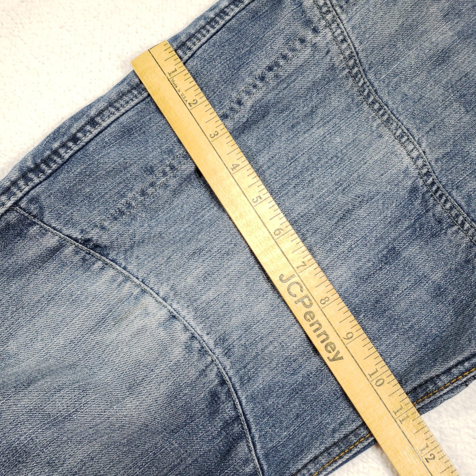 Bilt Iron Workers Jeans Mens 34 Blue Kevlar Reinforced Motorcycle Riding Pants
