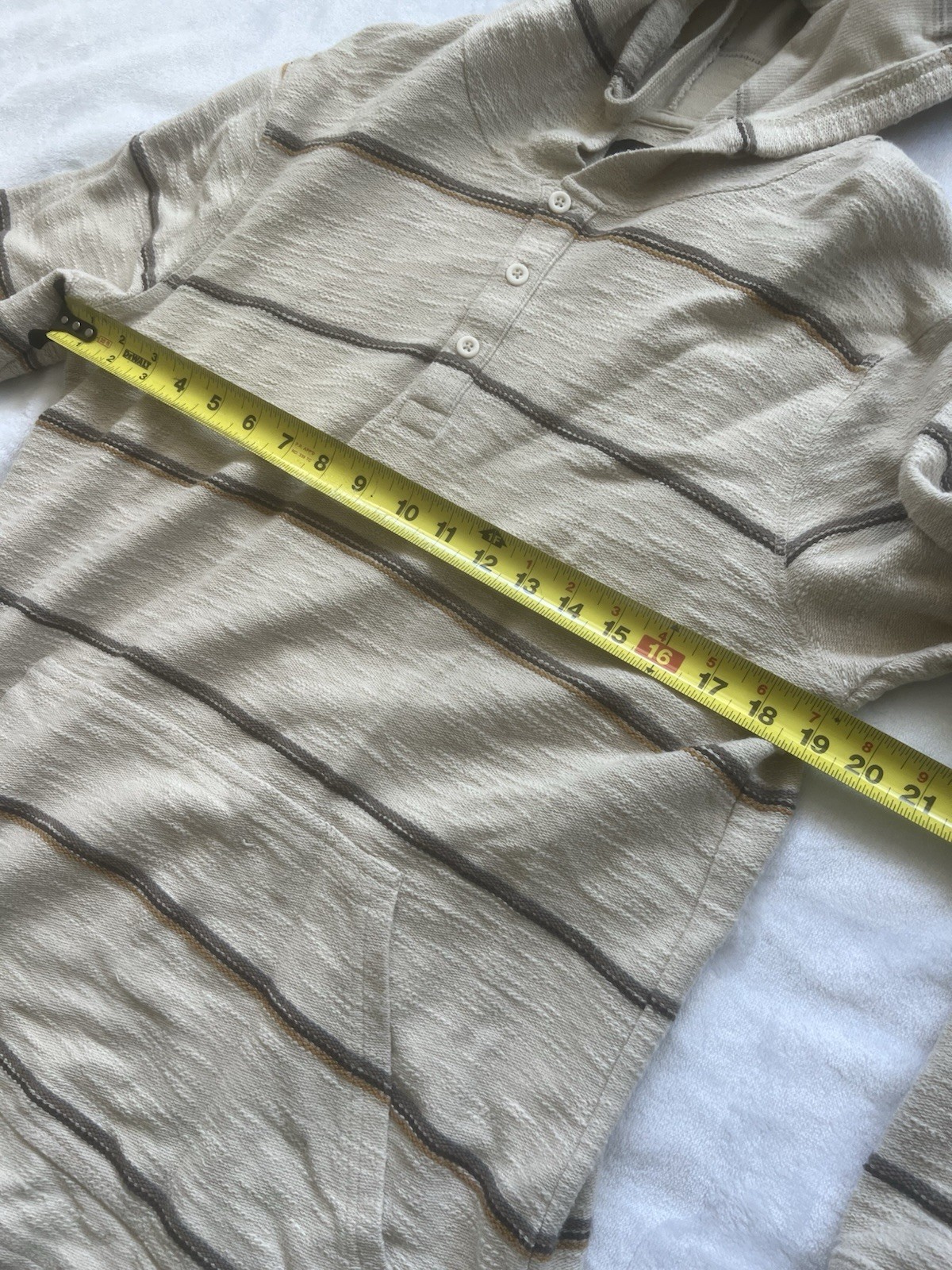 O’Neill Standard Fit Baja Pullover x Light Khaki Size M Knit Beach Lightweight