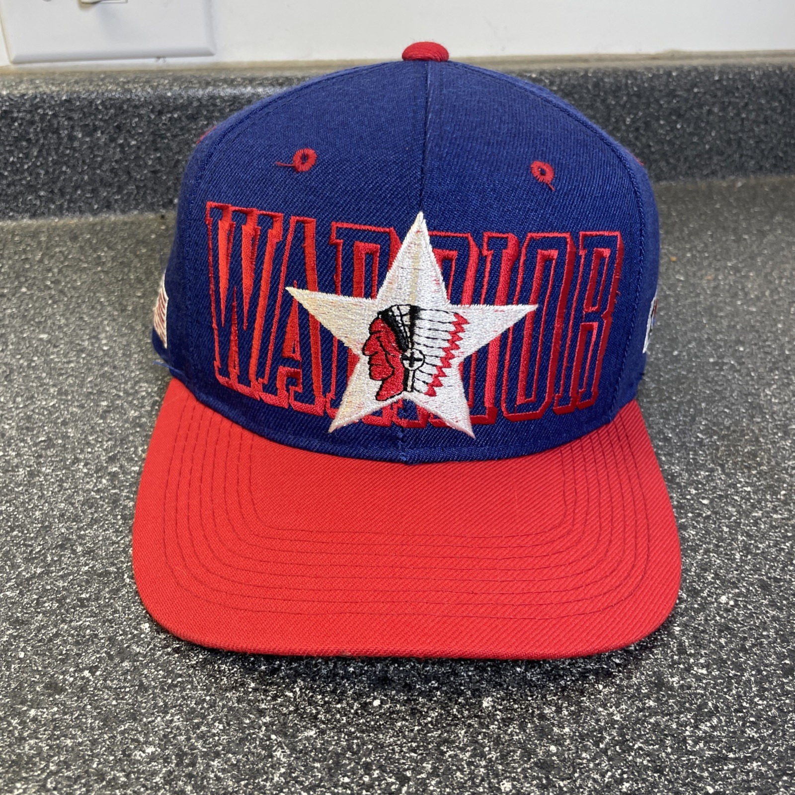 Vintage Korean War Warrior Hat Cap Snapback Re-up Second To None Veteran NWOT