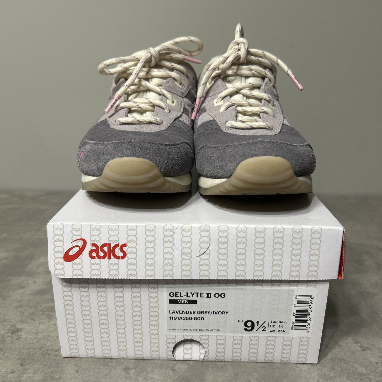 END. x Asics Gel-Lyte III OG ‘Pearl’ Men’s Lavender 1191A356-500 – Size 9.5