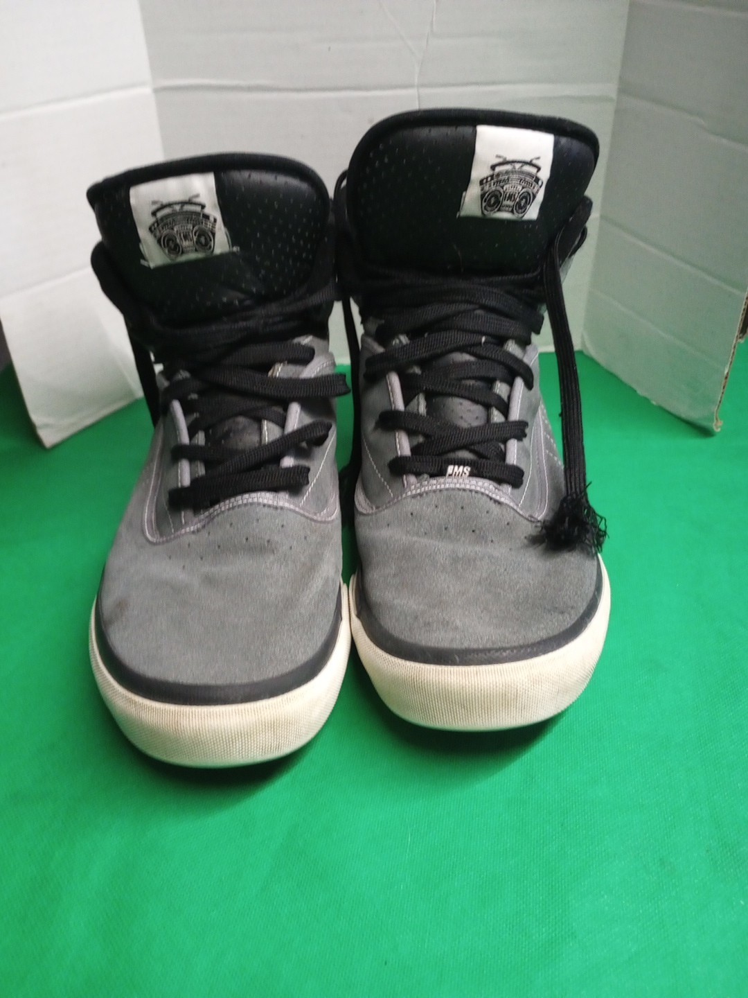 FMS Future High Top Sneakers Shoes Mens size 11 (103941 ) Gray
