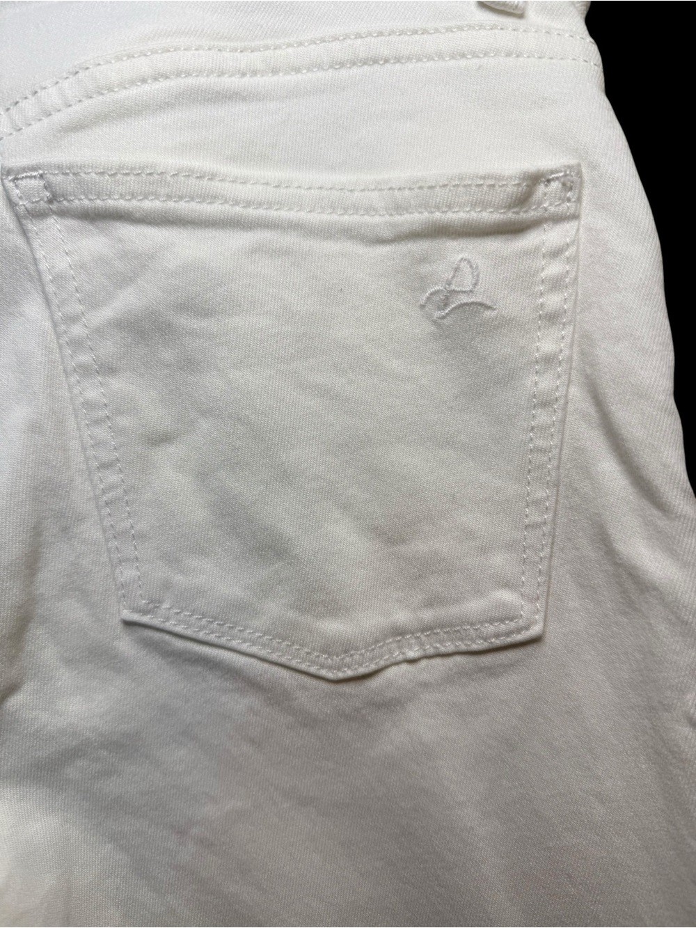 DL1961 Margaux Instasculpt Skinny Jeans White Size 25 Ankle Stretch