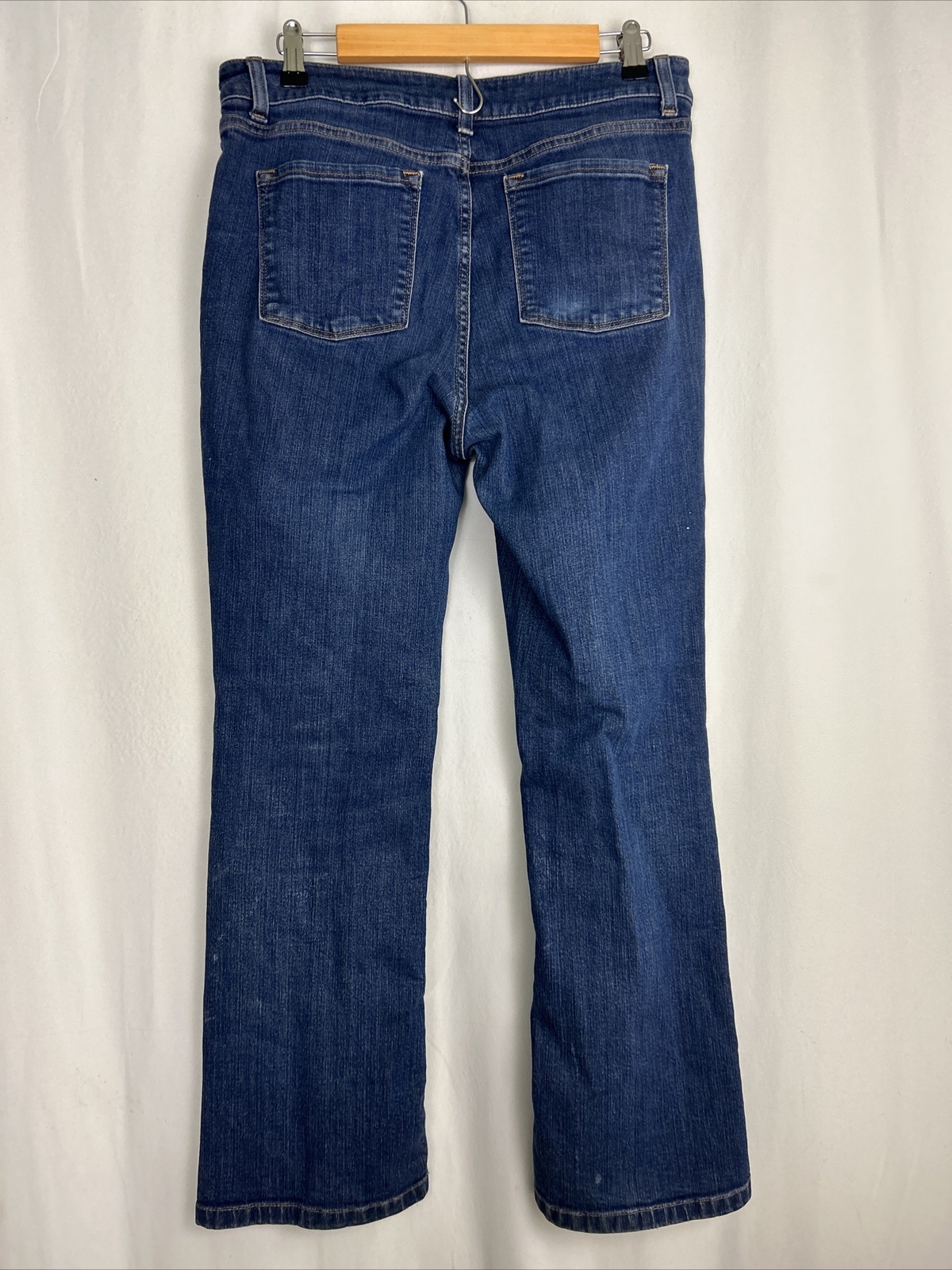 LL Bean Jeans Womens 12reg Classic Fit Stretch Denim Medium High Rise 504930