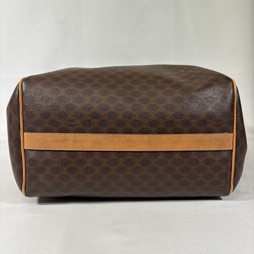 CELINE Shoulder Bag Macadam Brown Vintage Authentic From Japan used